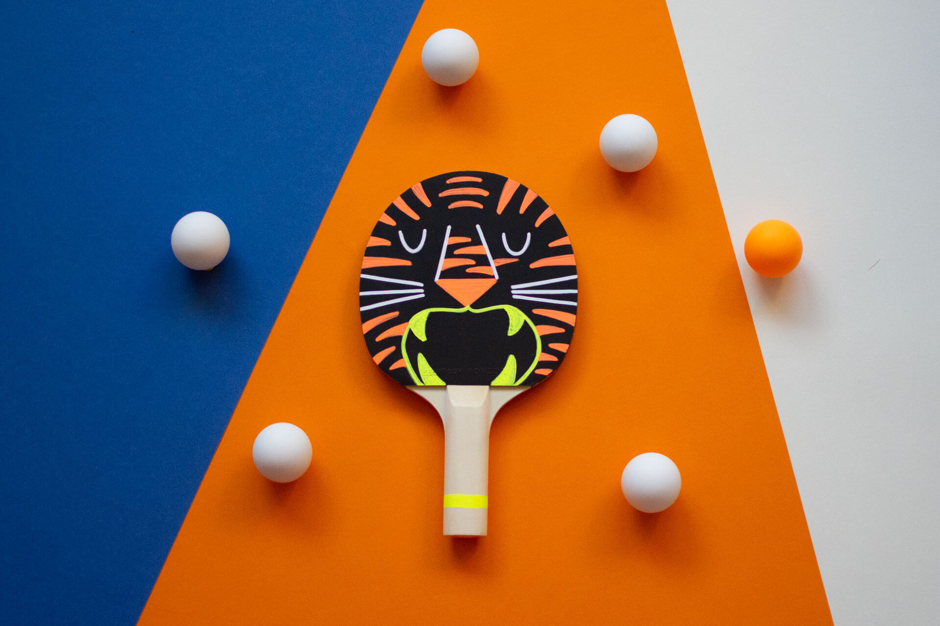 Raqueta de PingPong Personalizada - Tigre